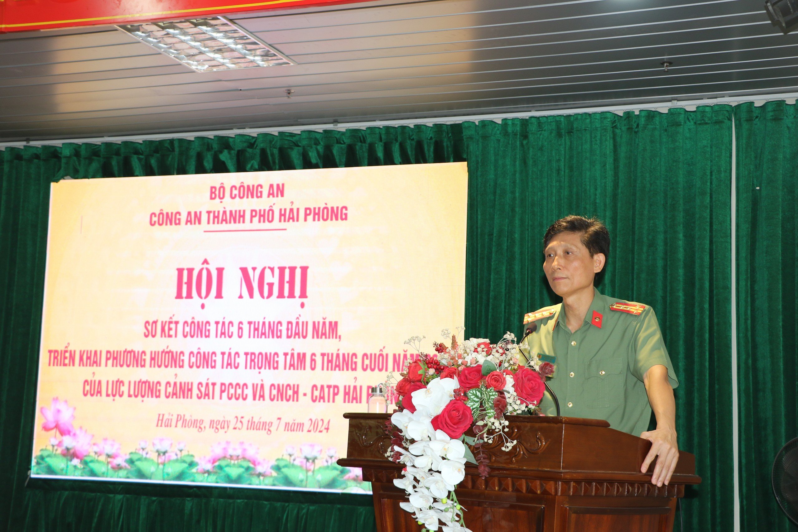 Lực lượng Cảnh sát PCCC và CNCH CATP: Tập trung thực hiện tốt 12 nhiệm vụ trọng tâm 6 tháng cuối năm